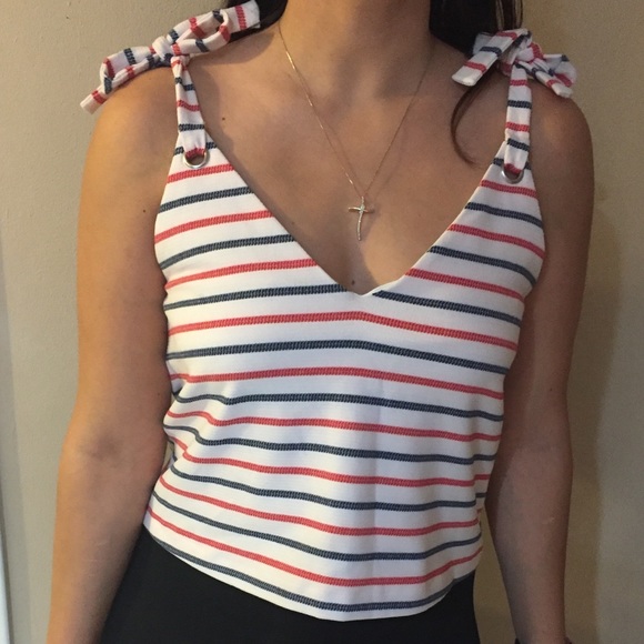Zara Tops - NWT Zara Trafaluc Strappy Tank Top Size Large